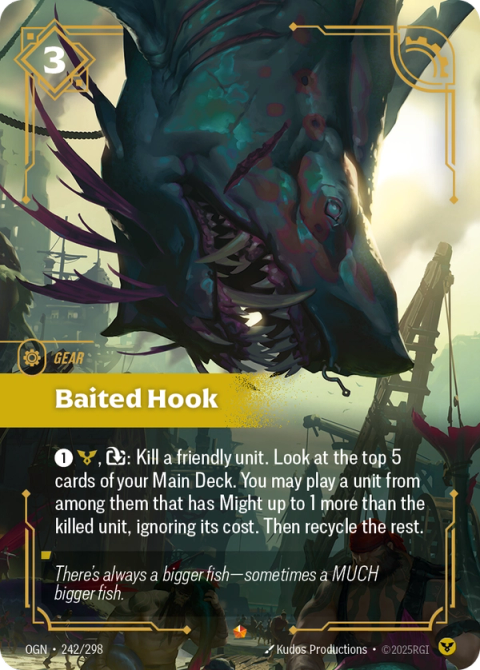 Baited Hook — Origins #242, art by Kudos Productions