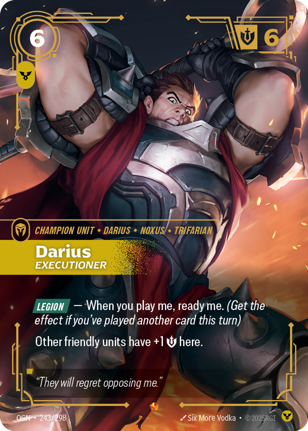 Darius, Executioner