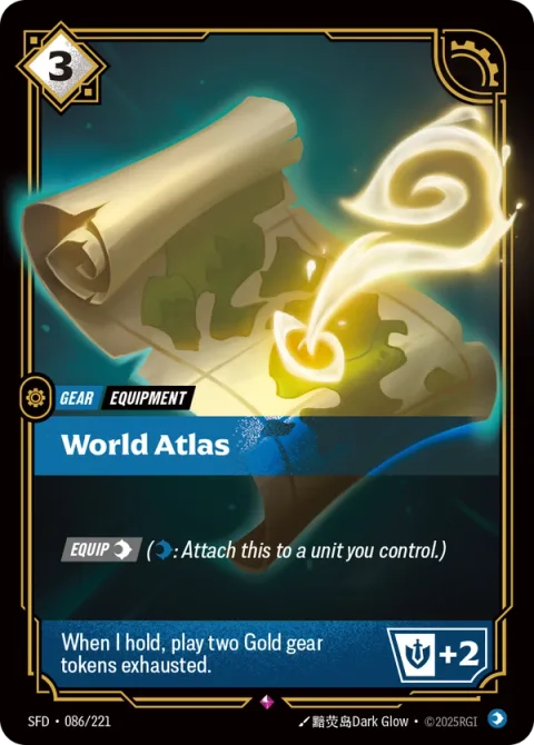 World Atlas SFD-086 영어판 카드 이미지