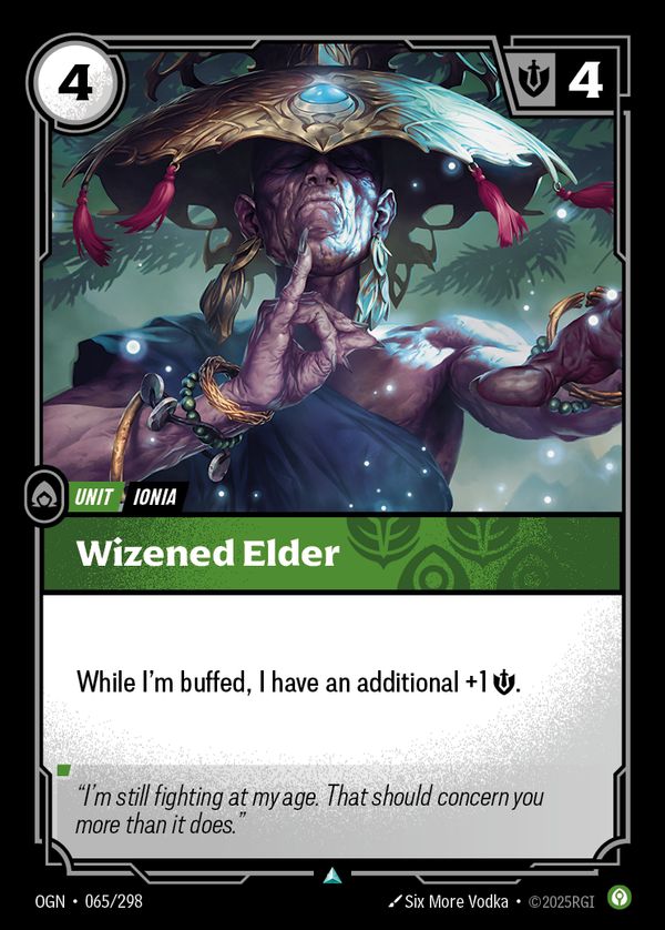 Wizened Elder — Riftbound card
