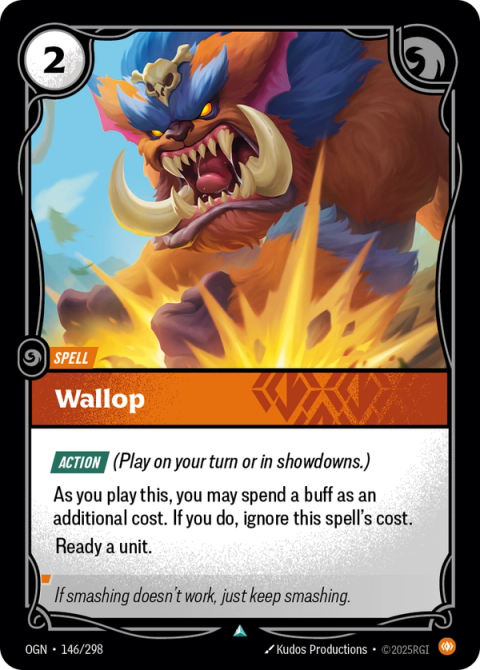 Wallop — Origins #146, art by Kudos Productions