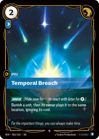 Temporal Breach