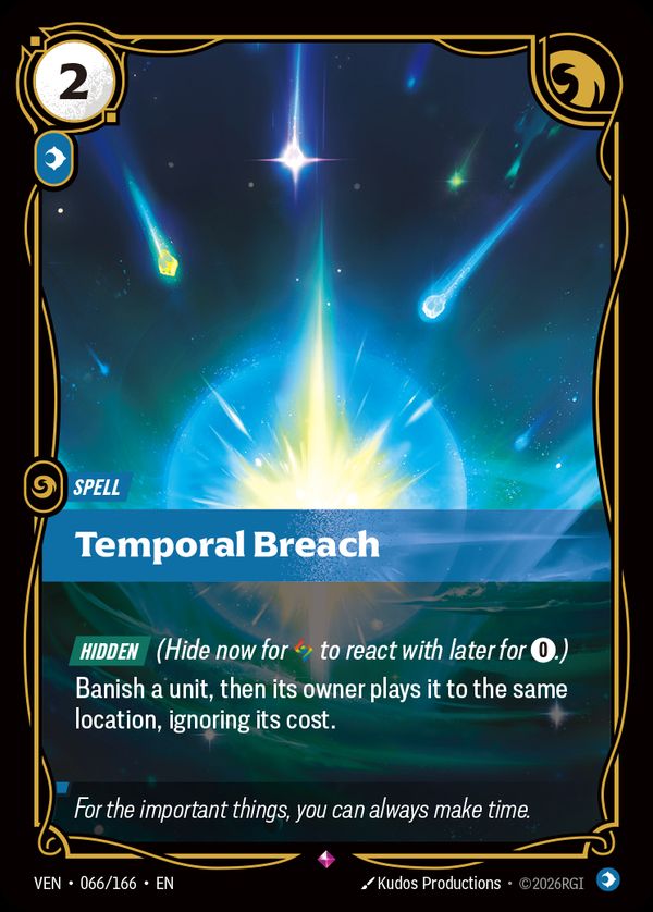 Temporal Breach — Riftbound card