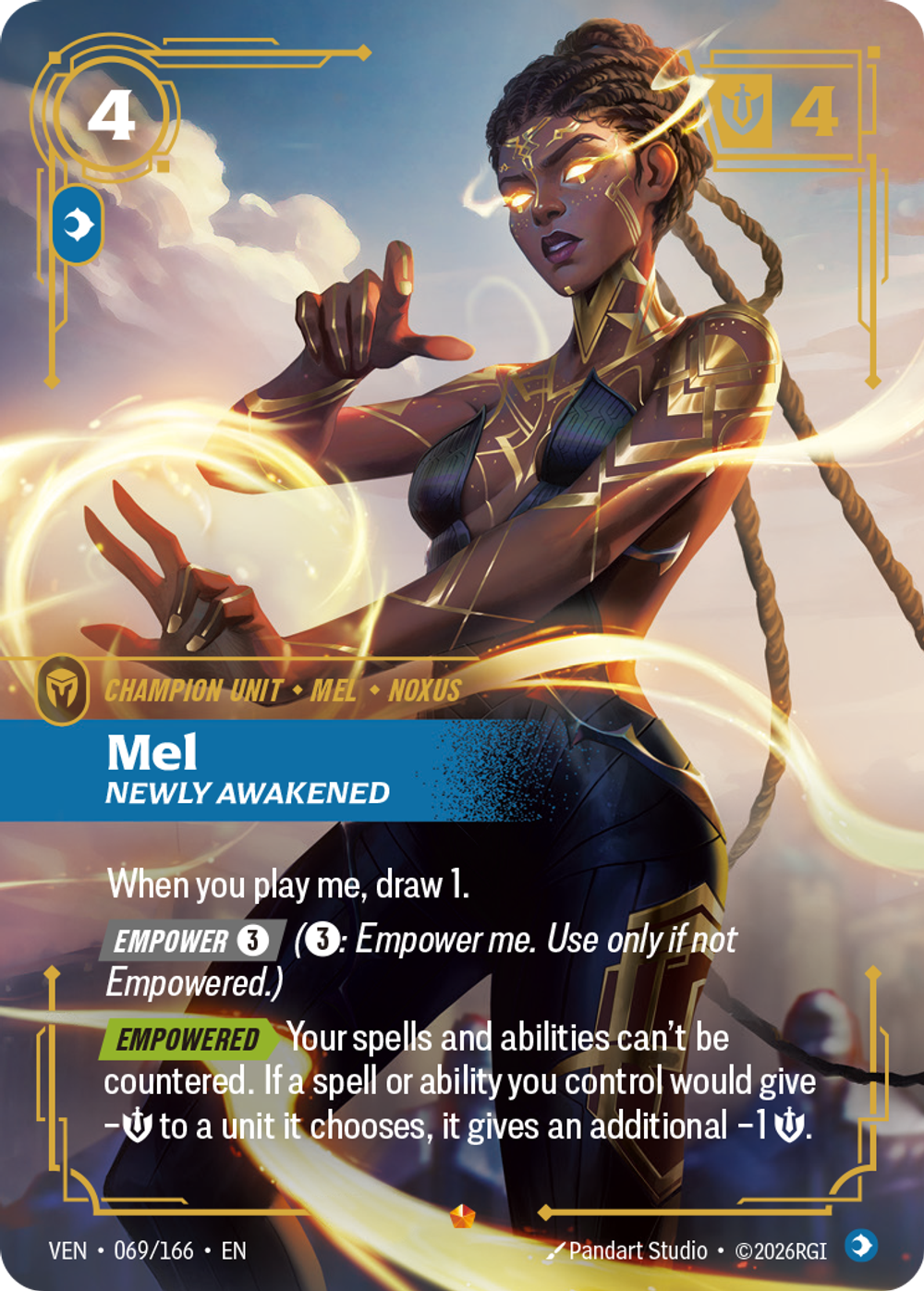 Mel, Newly Awakened