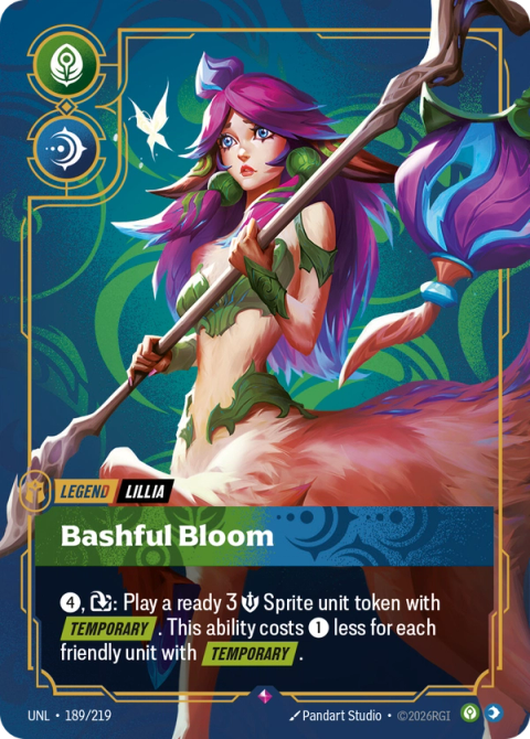Lillia - Bashful Bloom — Unleashed #189, art by Pandart Studio