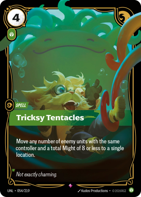 Tricksy Tentacles — Unleashed #054, art by Kudos Productions