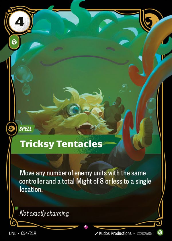 Tricksy Tentacles — Riftbound card