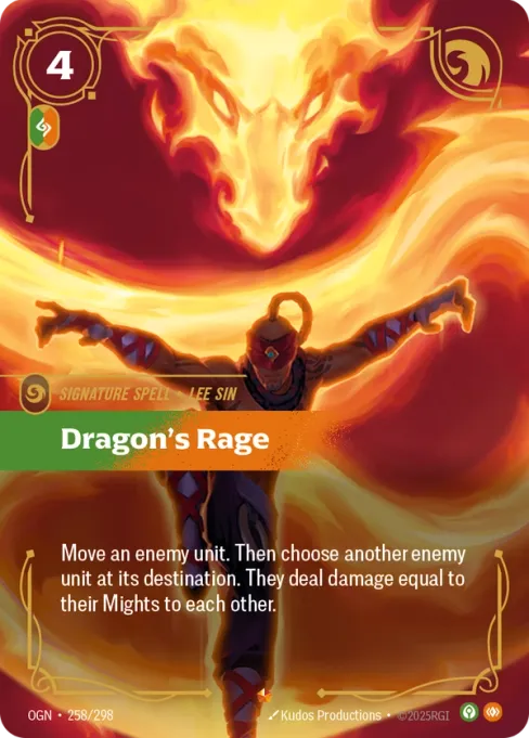 Dragon's Rage, OGN-258/298
