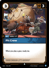 Pit Crew