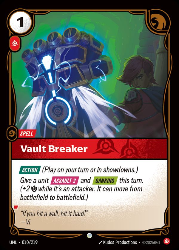 Vault Breaker — Riftbound card
