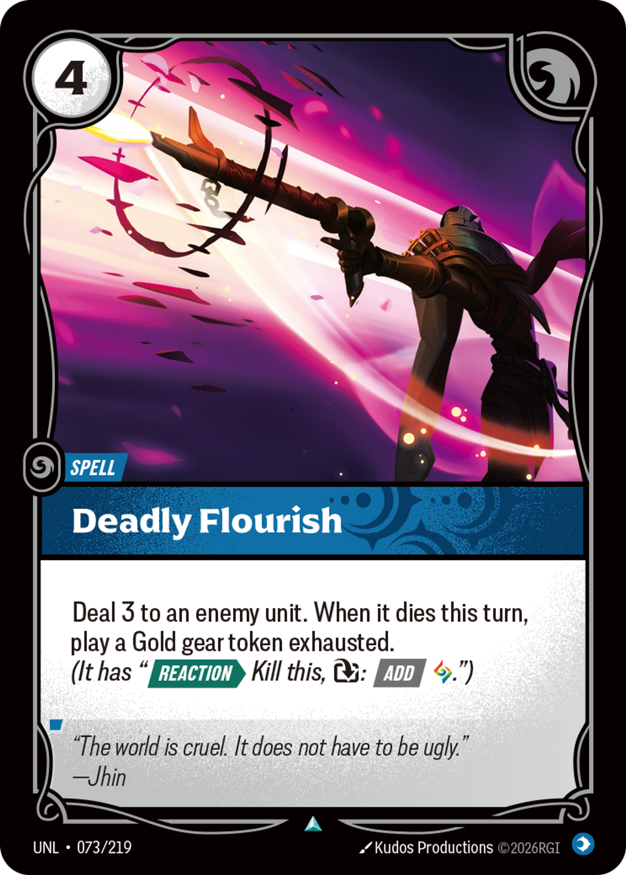 Deadly Flourish