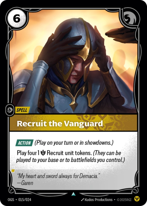 Recruit the Vanguard — Proving Grounds #015, art by Kudos Productions