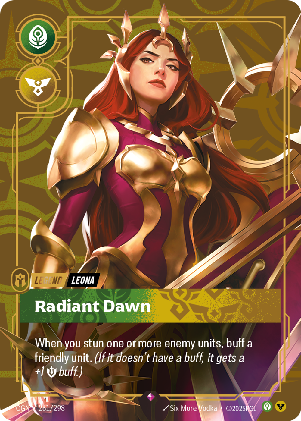 Leona, Radiant Dawn (Metal)
