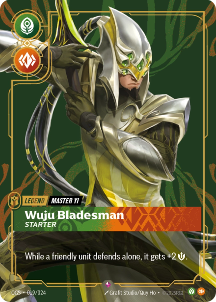 Legend Master Yi, Wuju Bladesman — Master Yi Tempo deck by Bakura at RQ Utrecht