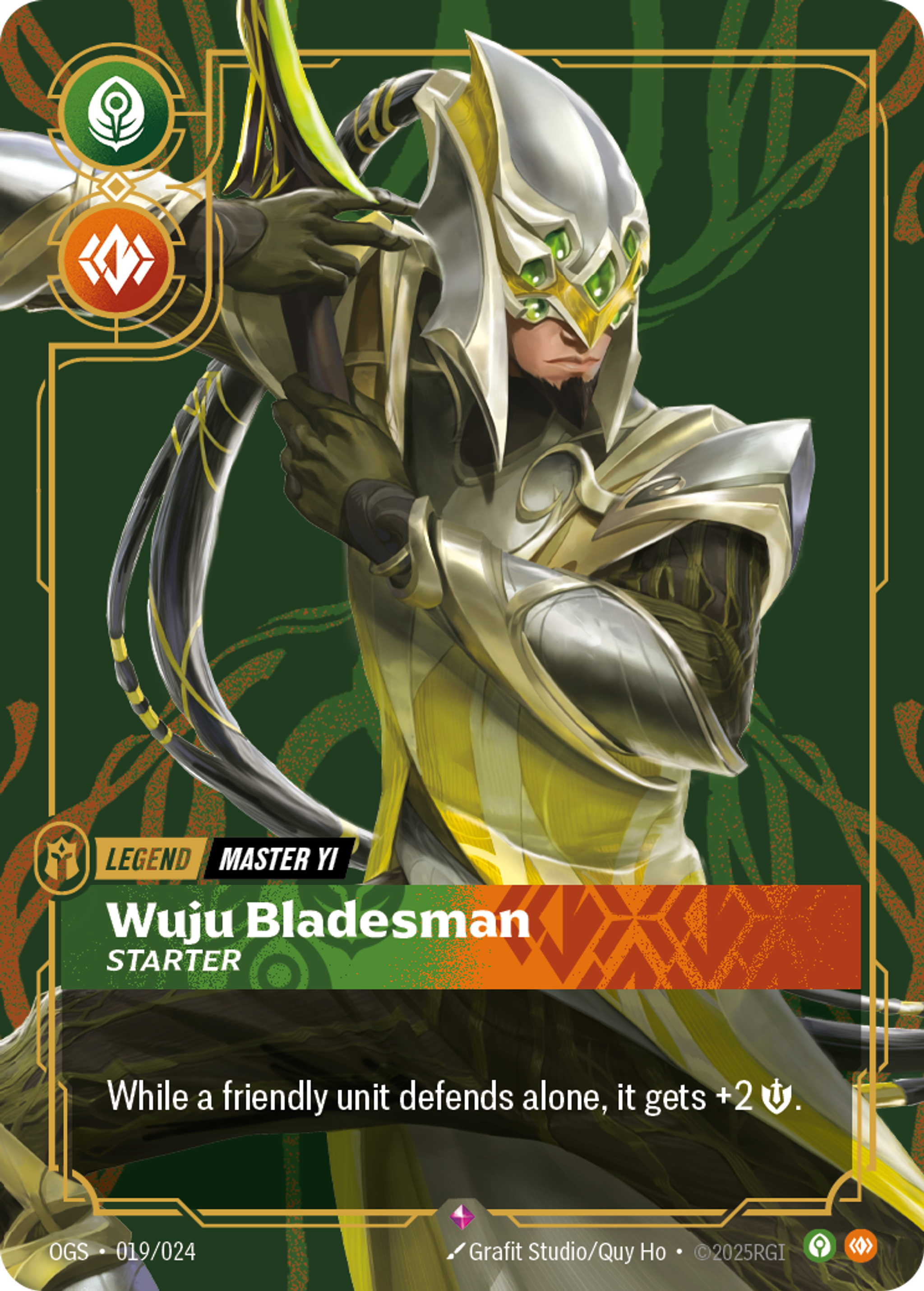 Master Yi, Wuju Bladesman - Starter
