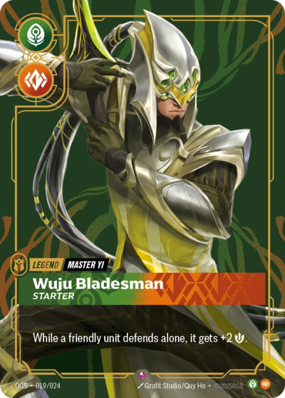 Master Yi - Wuju Bladesman (Metal)