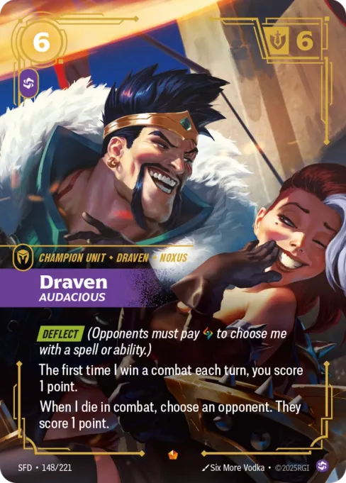 Draven, Audacious, SFD-148/221