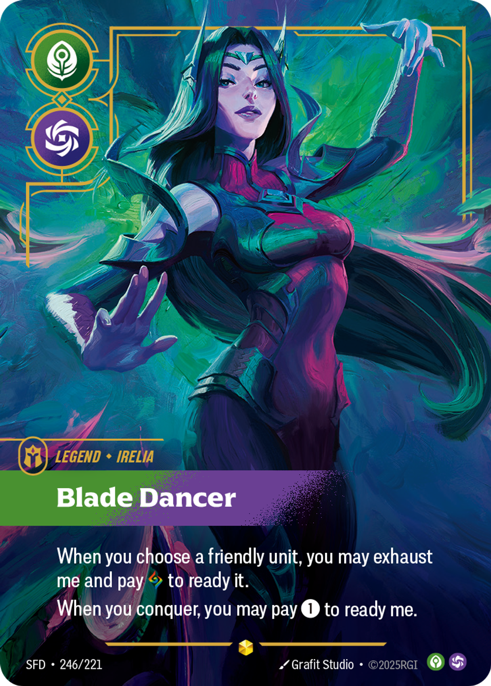 Irelia, Blade Dancer (Overnumbered)