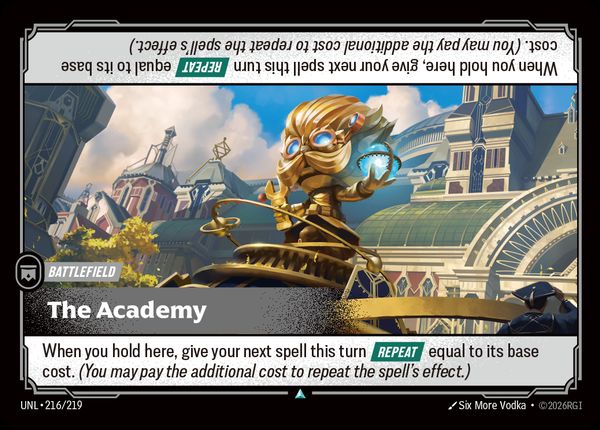 The Academy — Riftbound card