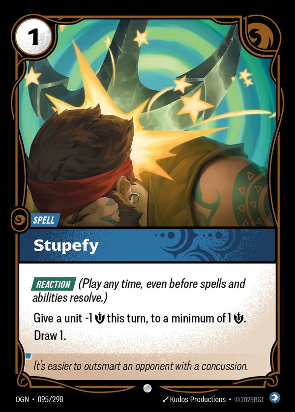 Stupefy — Riftbound card