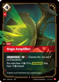 Rage Amplifier