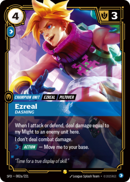 Ezreal - Dashing (Alternate Art)