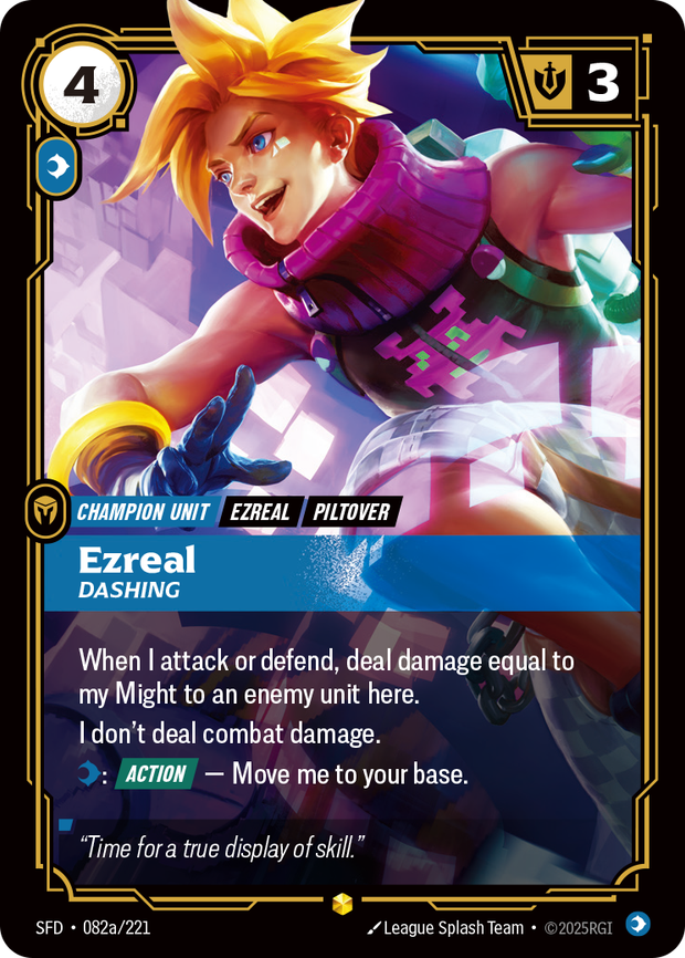 Ezreal - Dashing (Alternate Art)