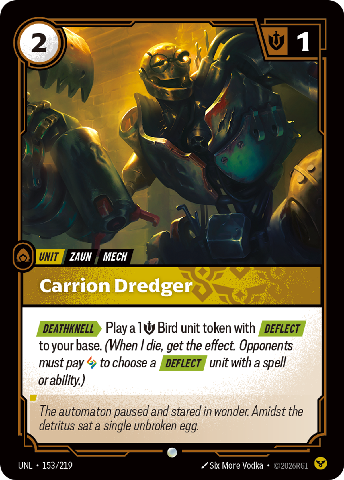Carrion Dredger
