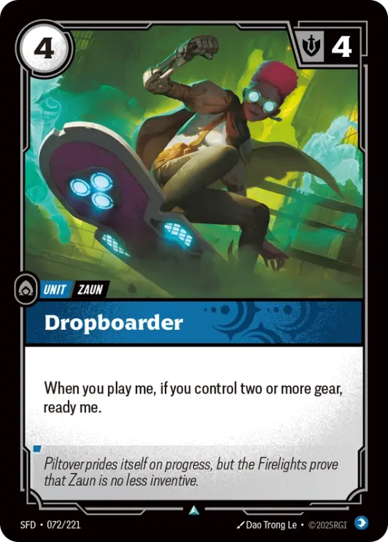 Dropboarder SFD-072 Standard printing