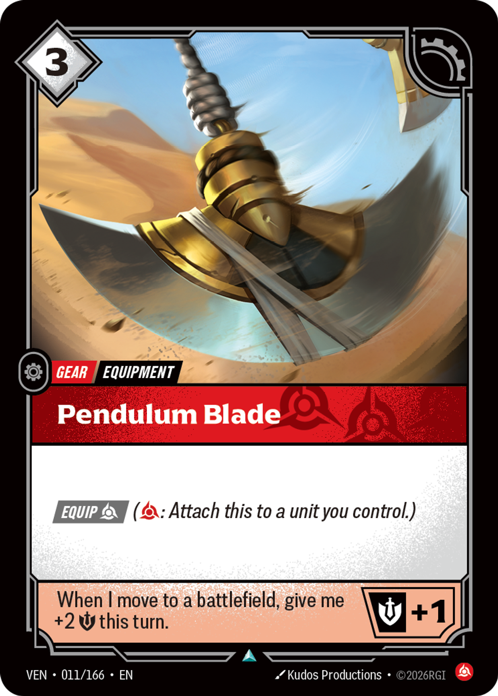 Pendulum Blade