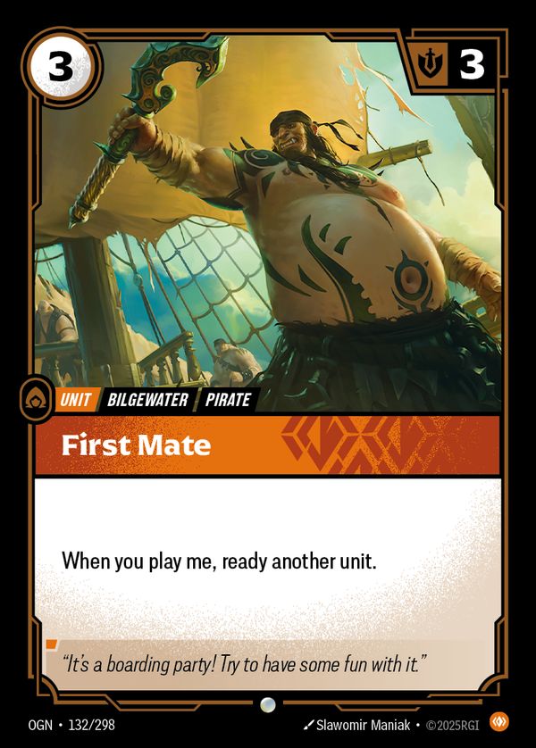 First Mate — Riftbound card
