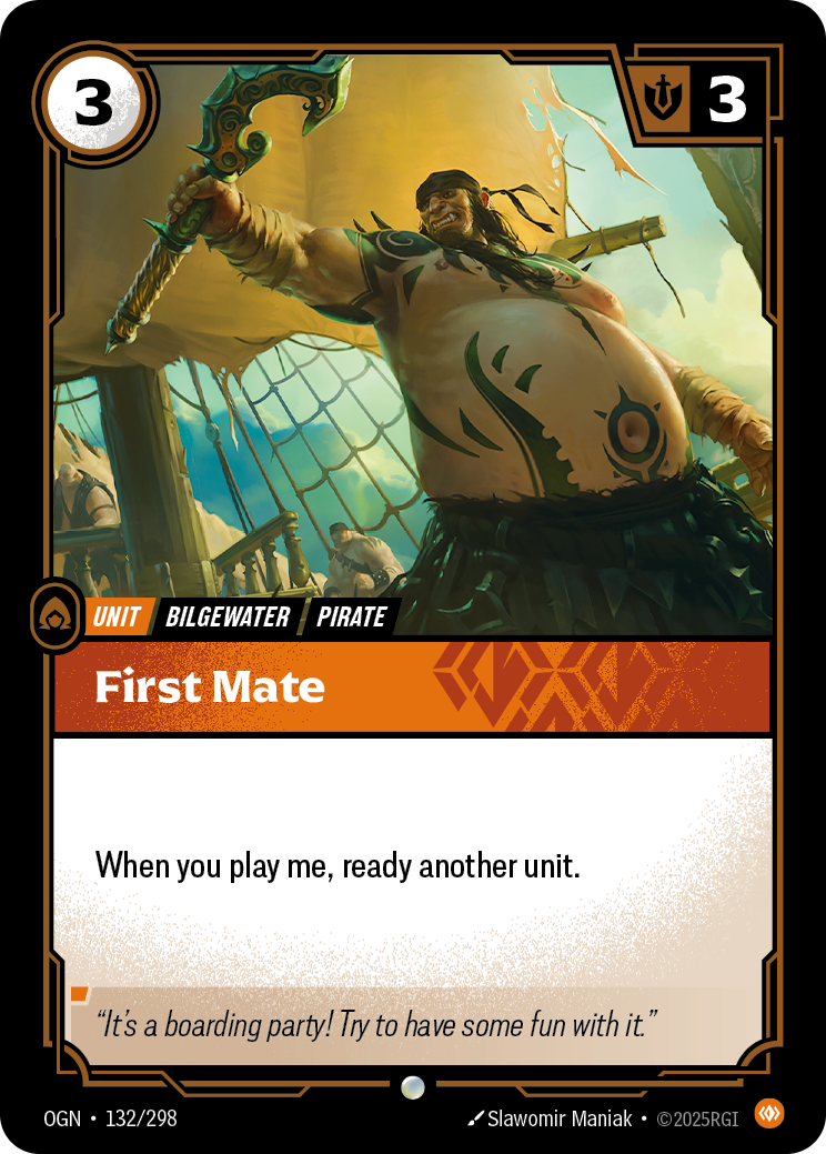 FIRST MATE