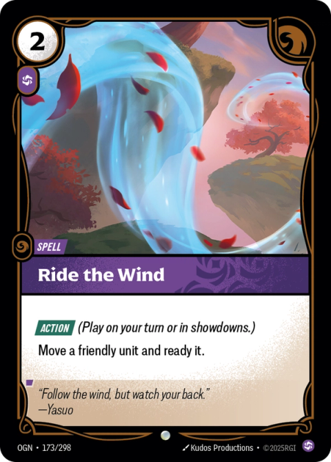Ride The Wind — Origins #173, art by Kudos Productions