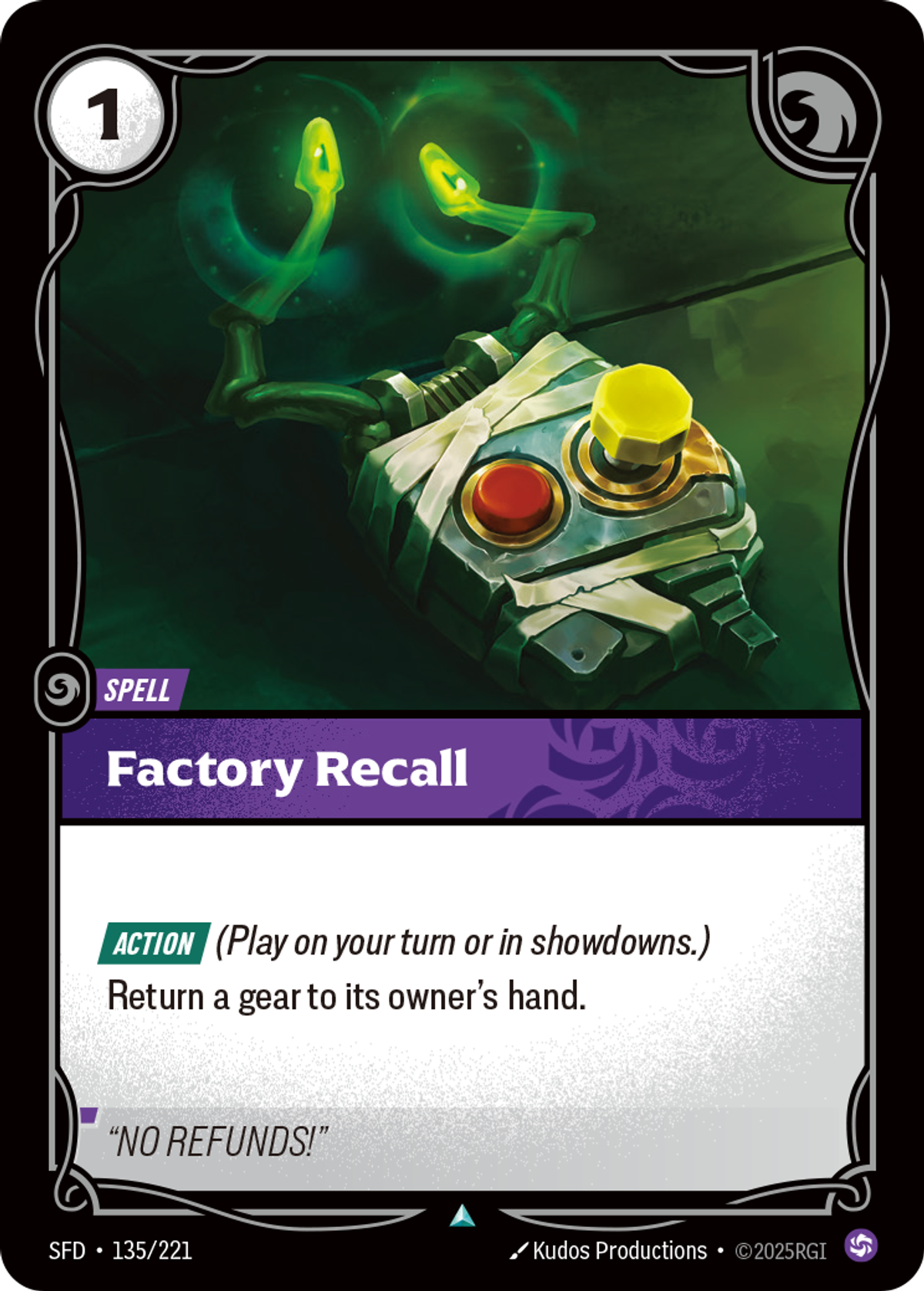 Factory Recall