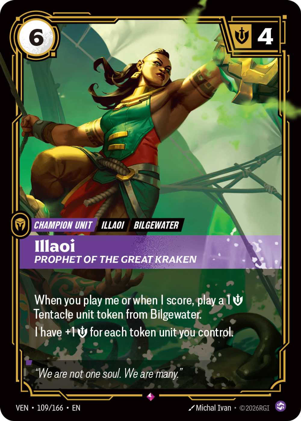 Illaoi, Prophet of the Great Kraken