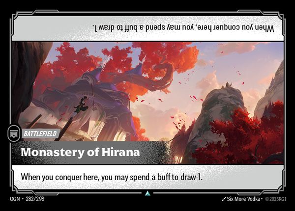 Monastery of Hirana — Riftbound card