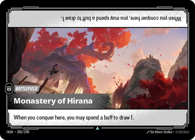Monastery of Hirana Riftbound card (OGN-282/298)