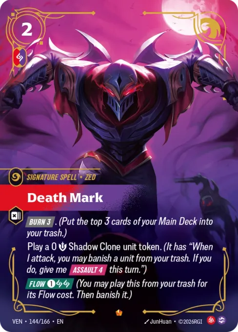 Death Mark, VEN-144/166