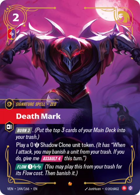 Death Mark — Vendetta #144, art by JunHuan