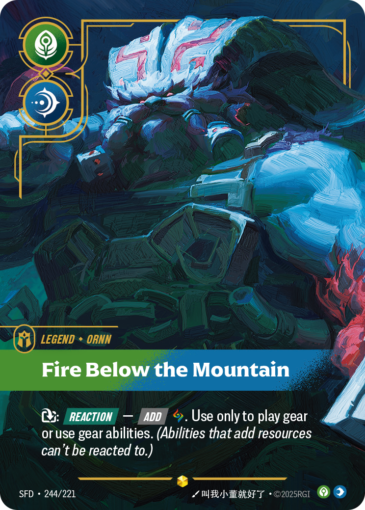 Fire Below the Mountain