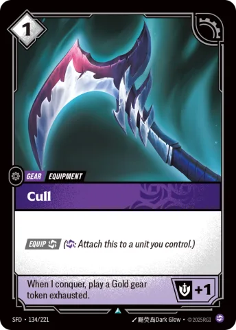 Cull · SFD-134/221