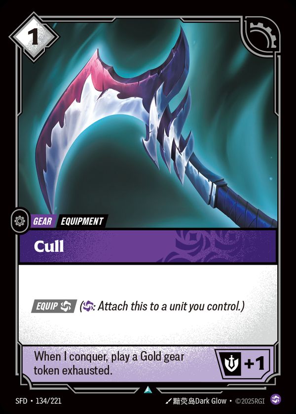Cull — Riftbound card