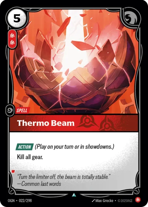 Thermo Beam, OGN-022/298