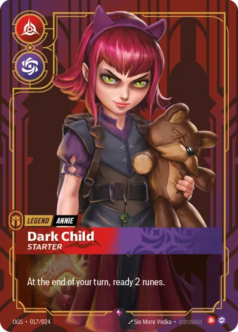 Dark Child, Starter, OGS-017/024
