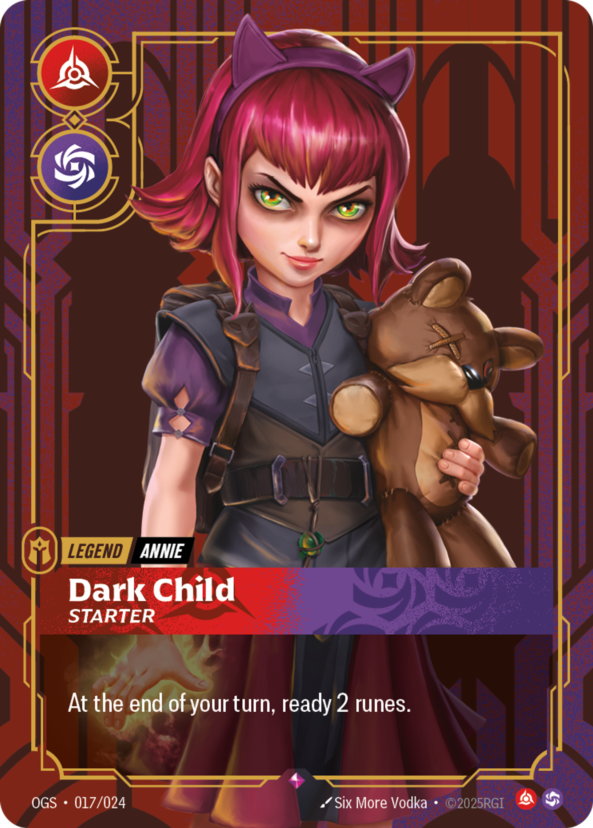 Annie, Dark Child - Starter