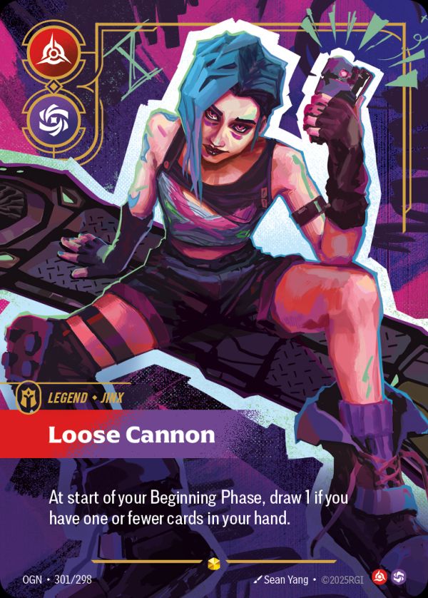 Jinx, Loose Cannon (Overnumbered) — Riftbound card
