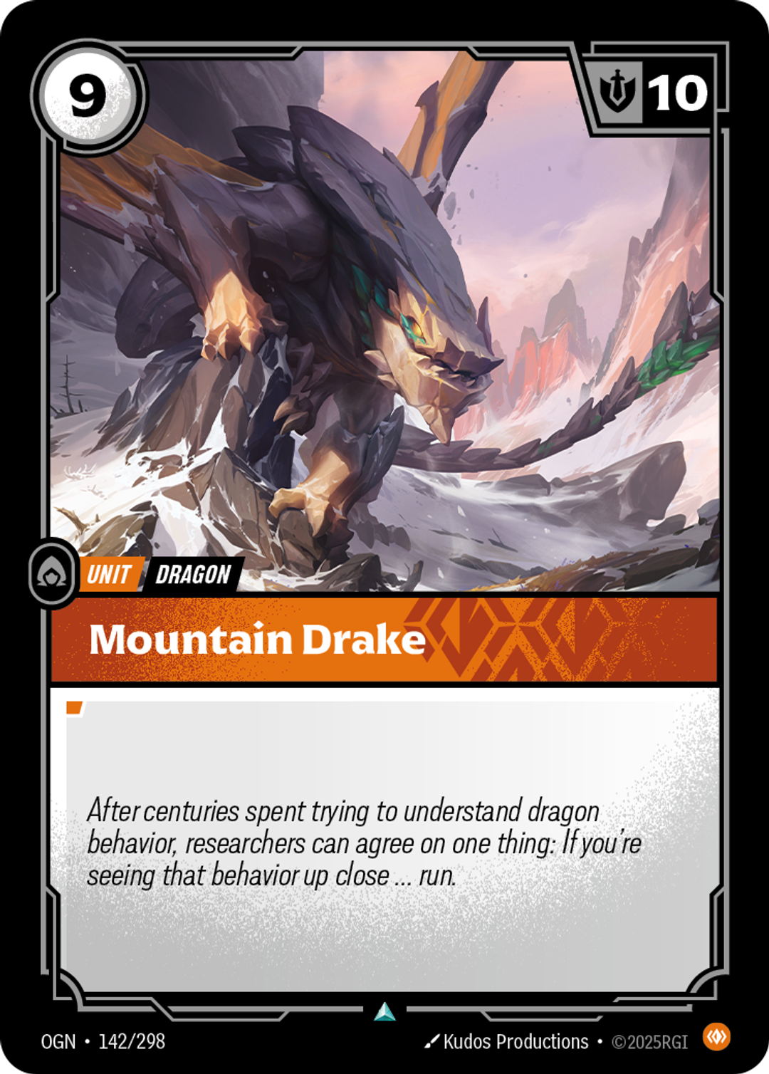 Dragon des montagnes