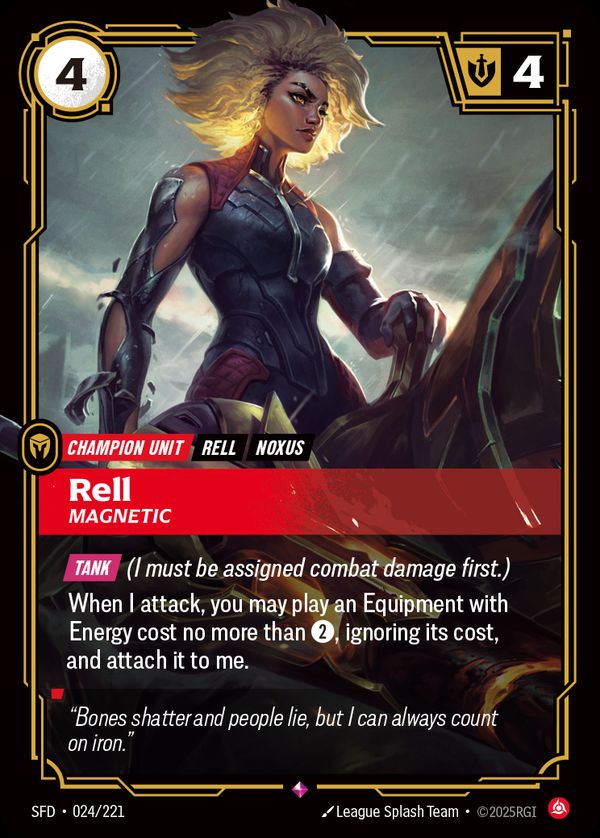 Rell, Magnetic — Riftbound card