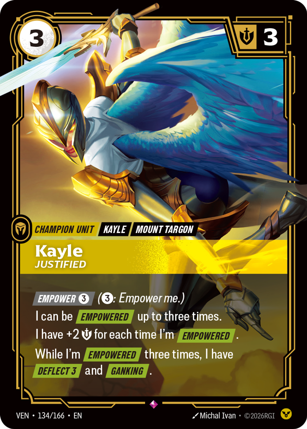 Kayle, Justified