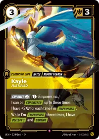 Kayle, Justified